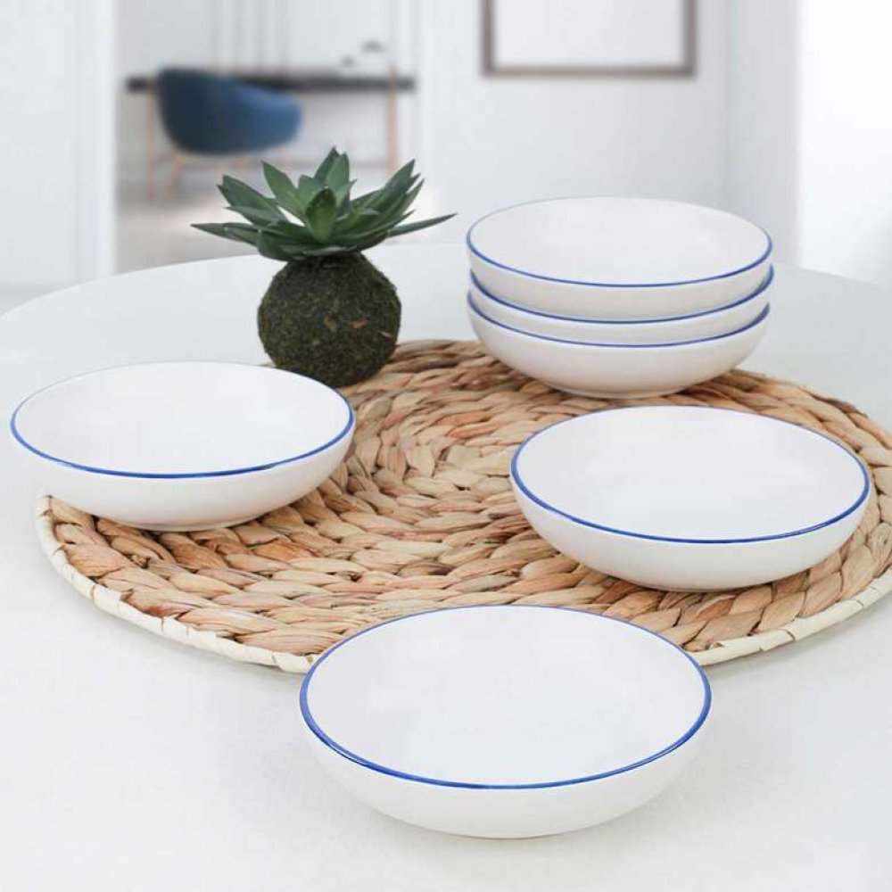 Keramika Blue Line Halka Çerezlik/Sosluk 13 Cm 6 Adet