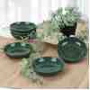Keramika Yeşil Halka Çerezlik/sosluk 13 cm 6'lı