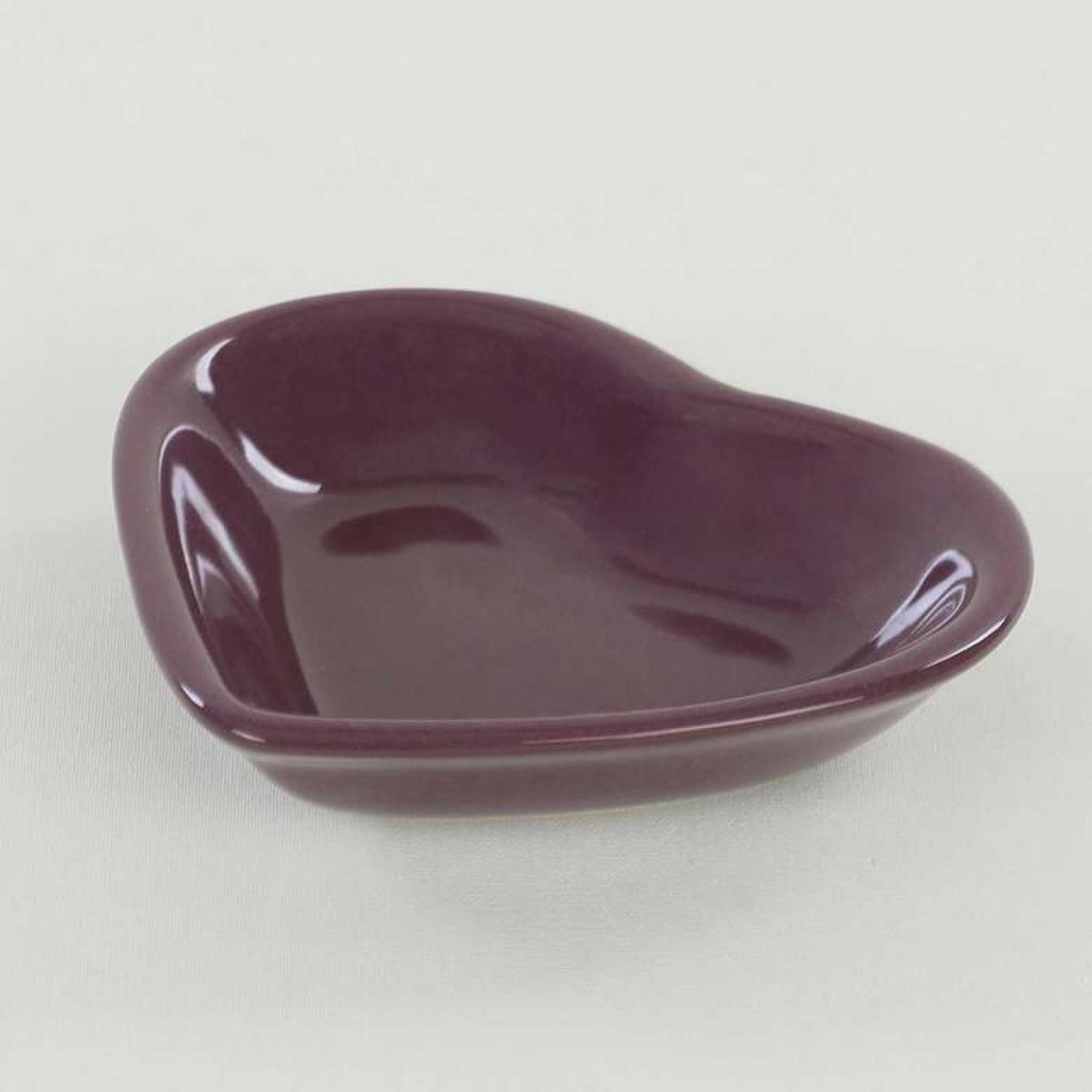 Keremika Renkli Kalp Çerezlik 14 Cm Mor