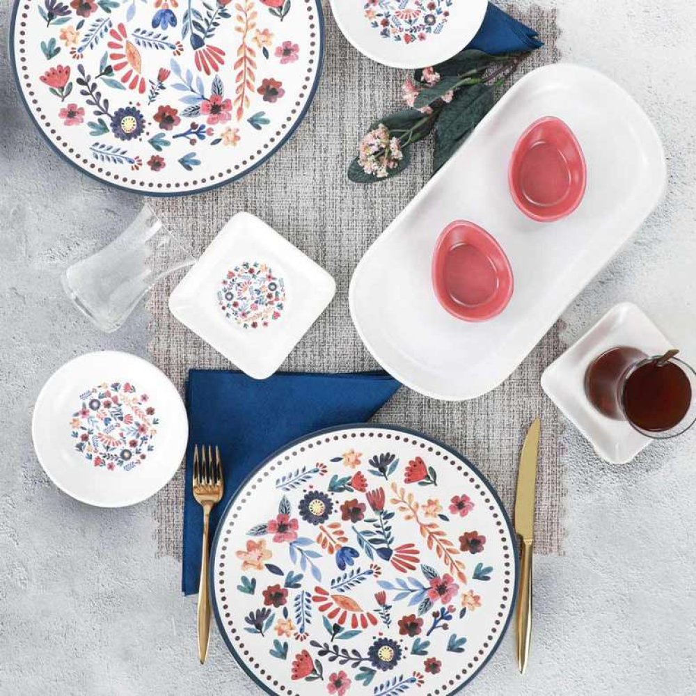 Keramika Springtime Kahvaltı Takımı 11 Parça 2 Kişilik - 19558