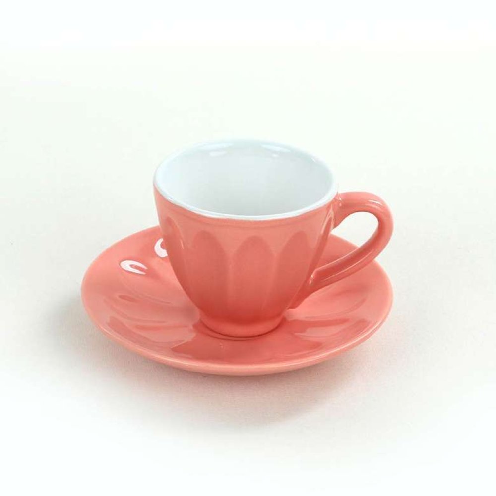 Keramika Soft Mix Badem Çay Takımı 12 Parça 6 Kişilik