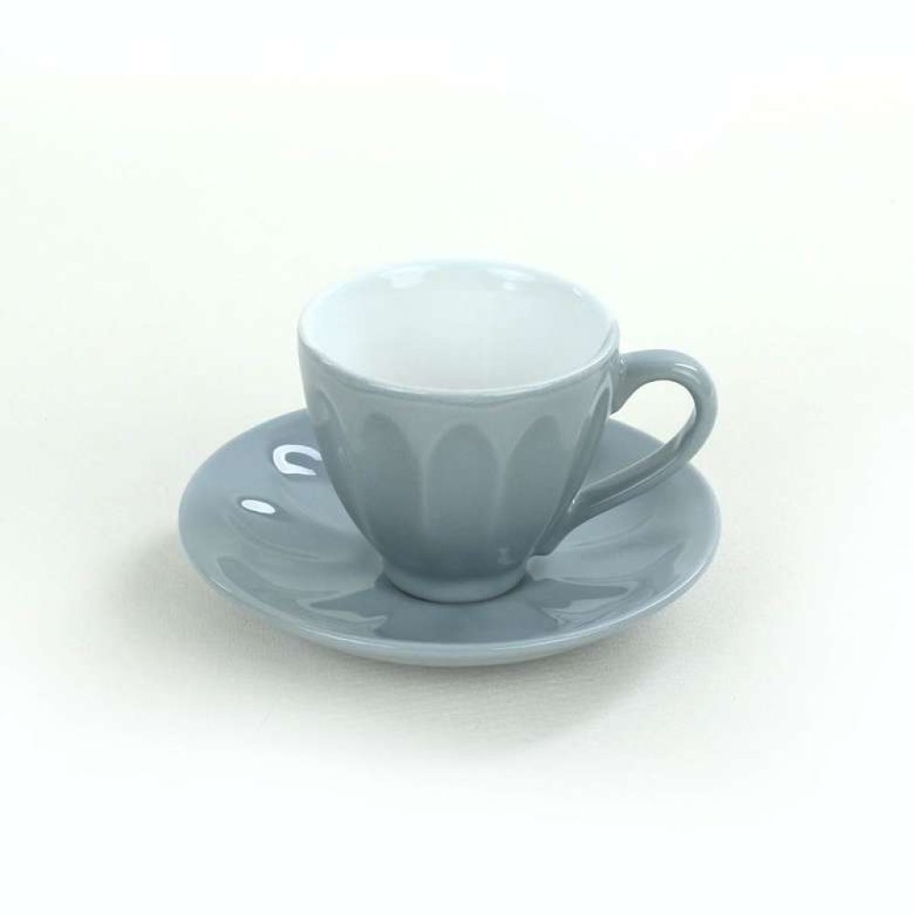 Keramika Soft Mix Badem Çay Takımı 12 Parça 6 Kişilik