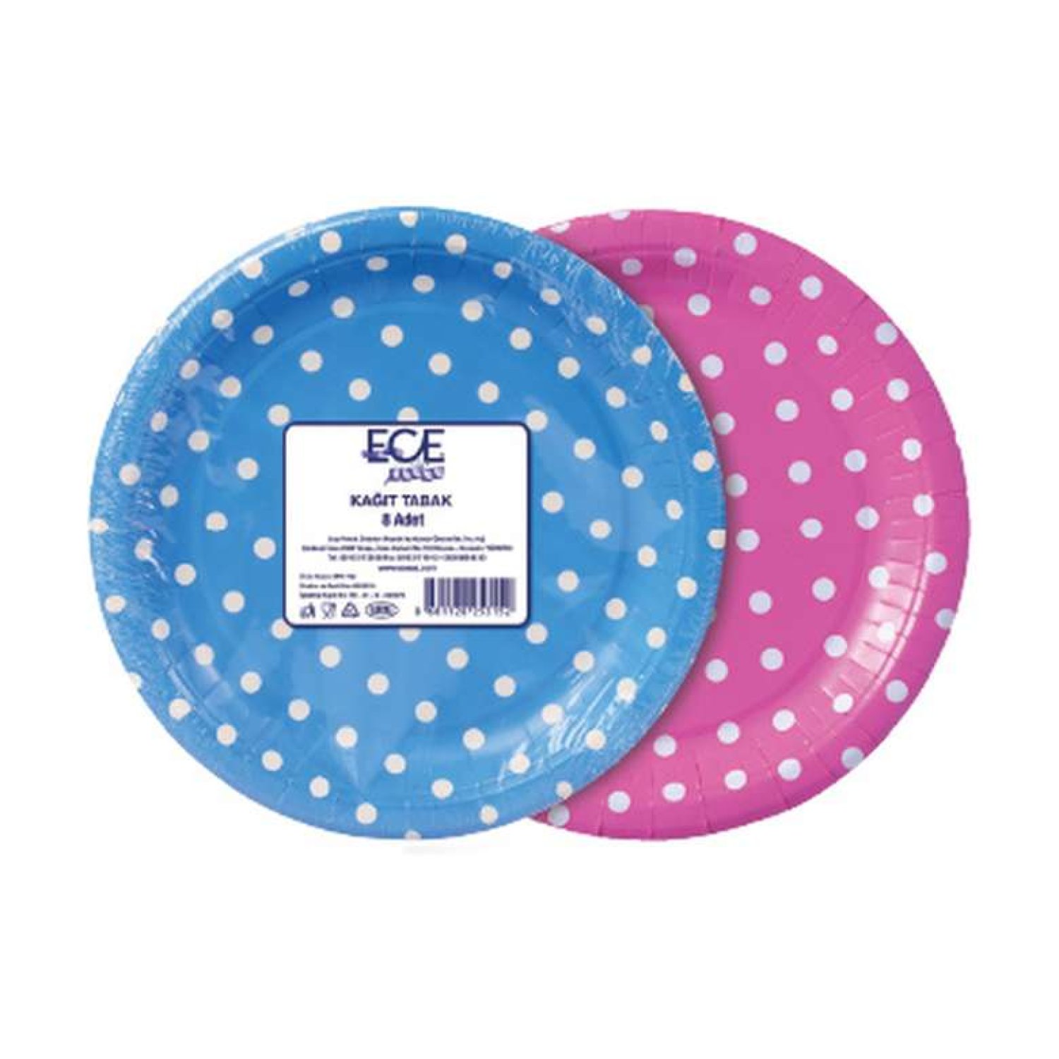 Ece Karton Tabak 8'li