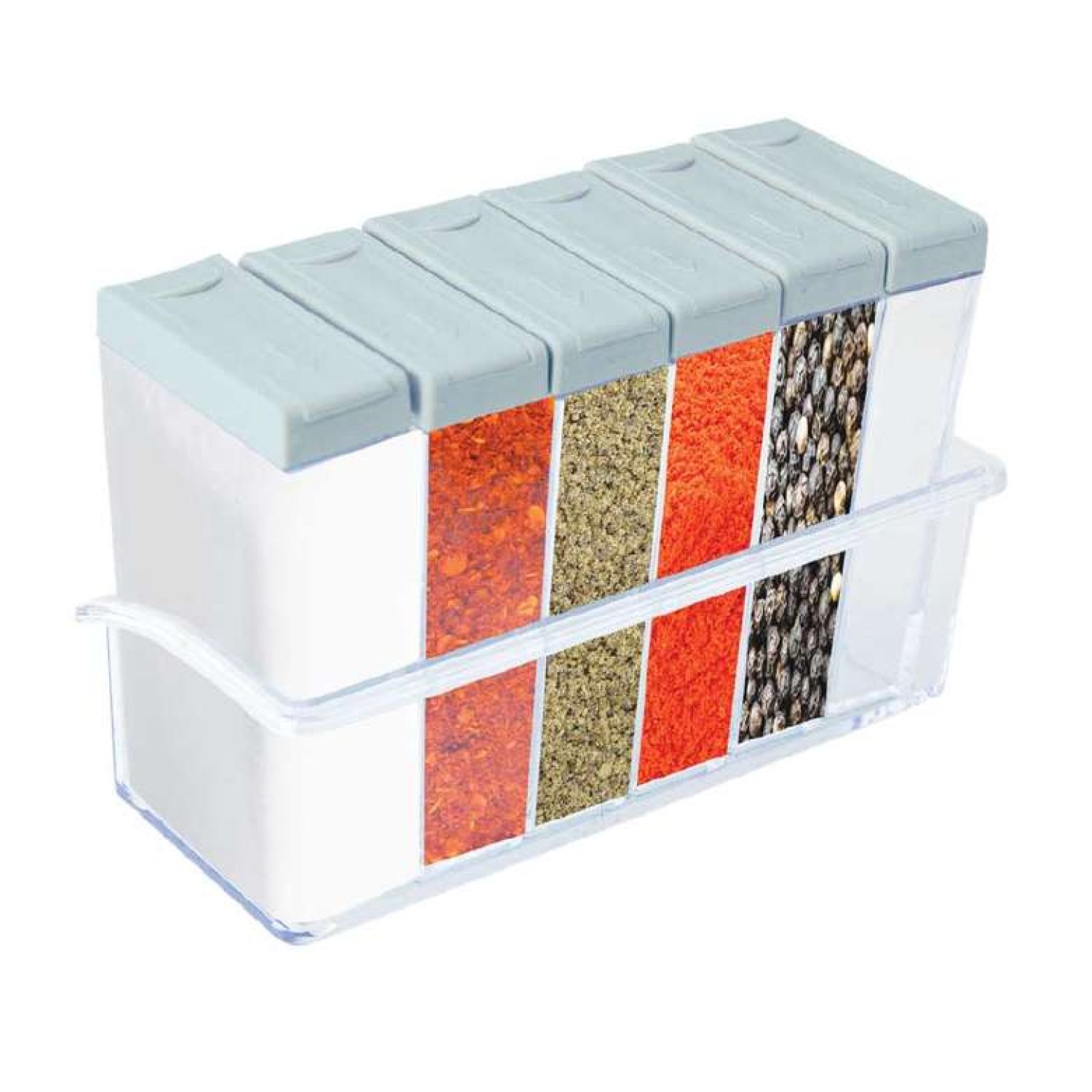 Baharat Seti 6'lı Zingo - Beyaz