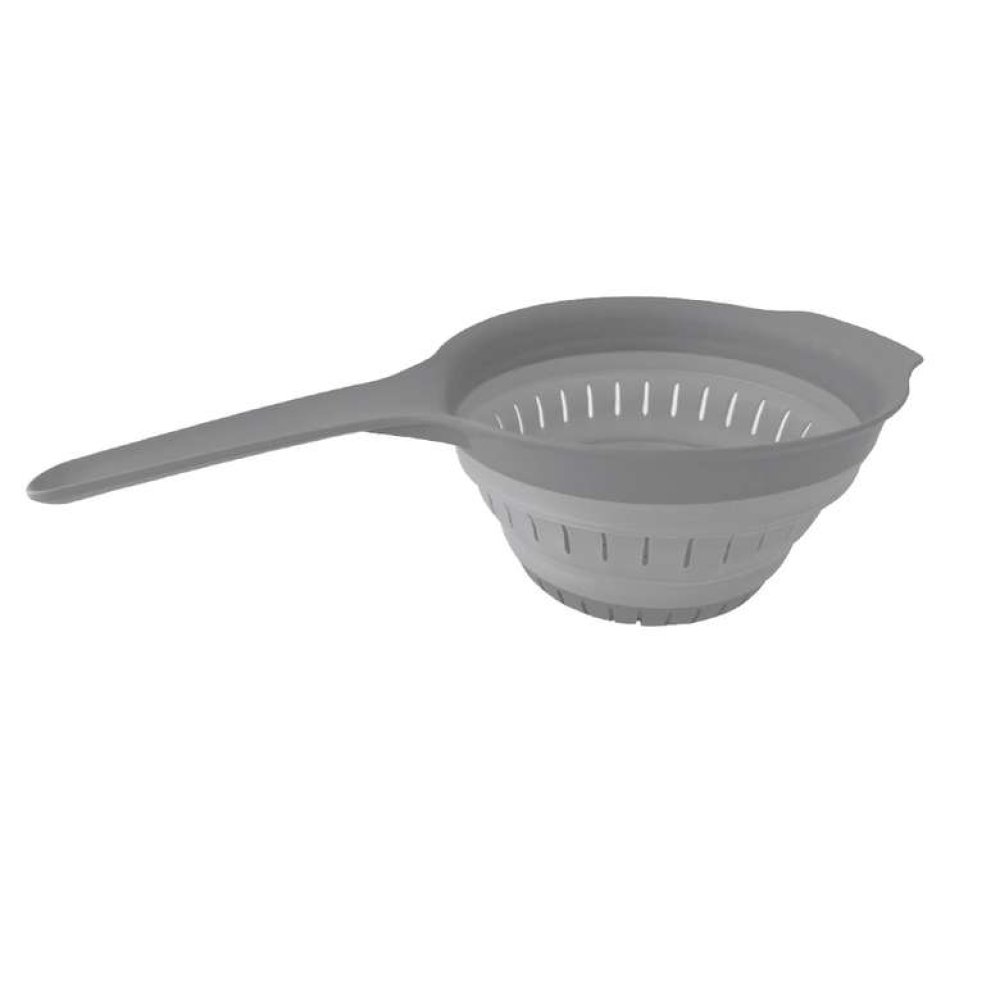 Demirel Katlanır Saplı Süzgeç Gri