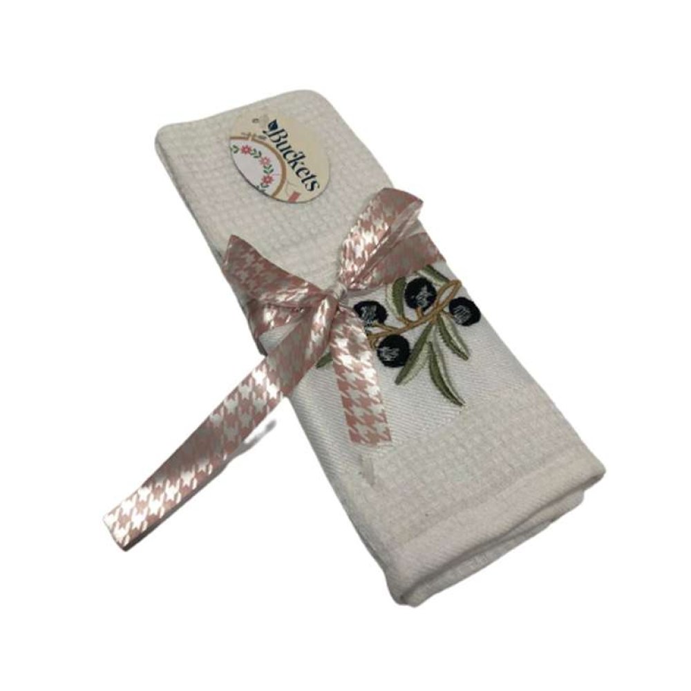 Nakışlı Mutfak Peçetesi 40x60 cm Yeşil