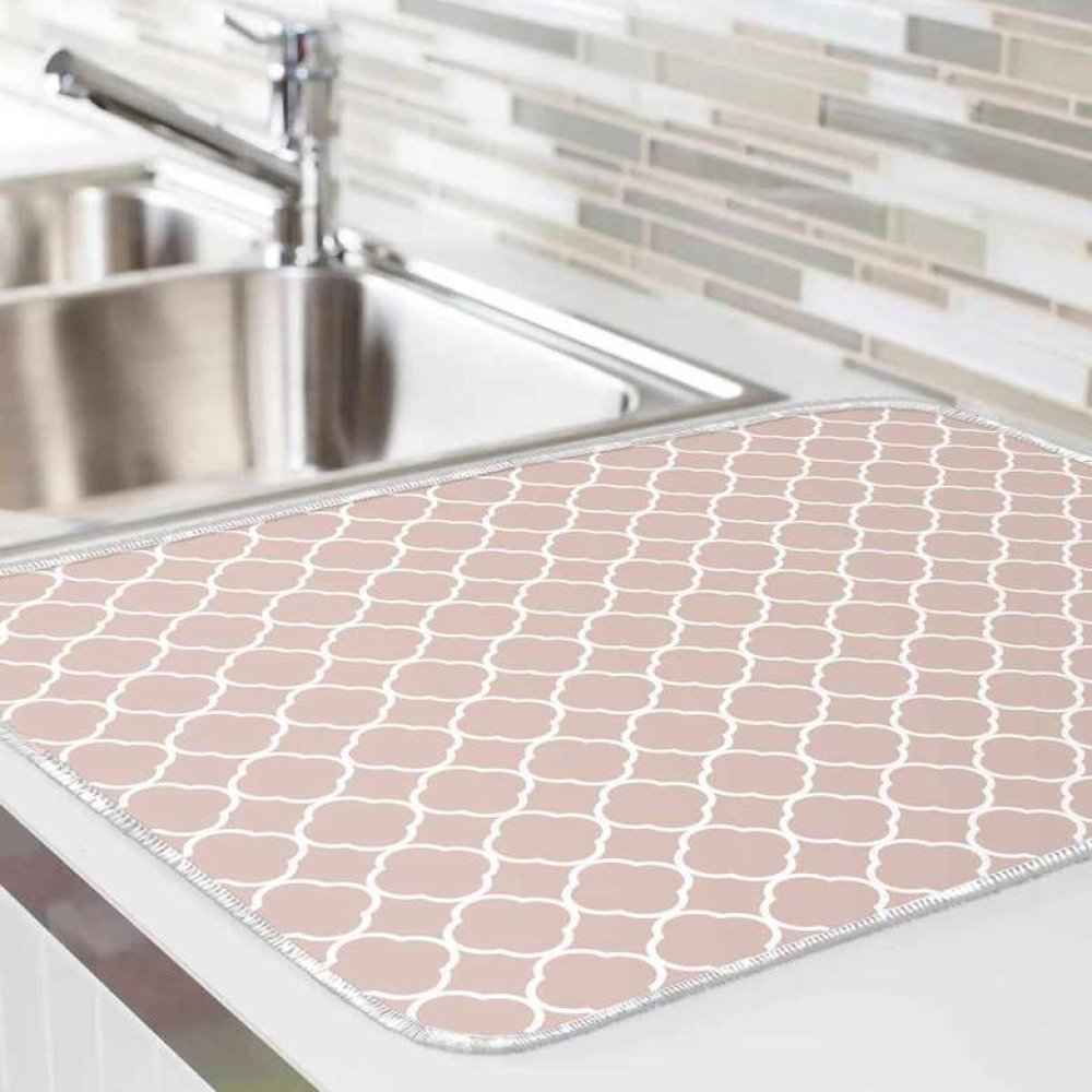 Bulaşık Altlığı 35x45 cm Kaçık Pembe