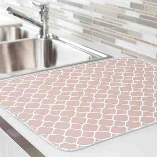 Bulaşık Altlığı 35x45 cm Kaçık Pembe