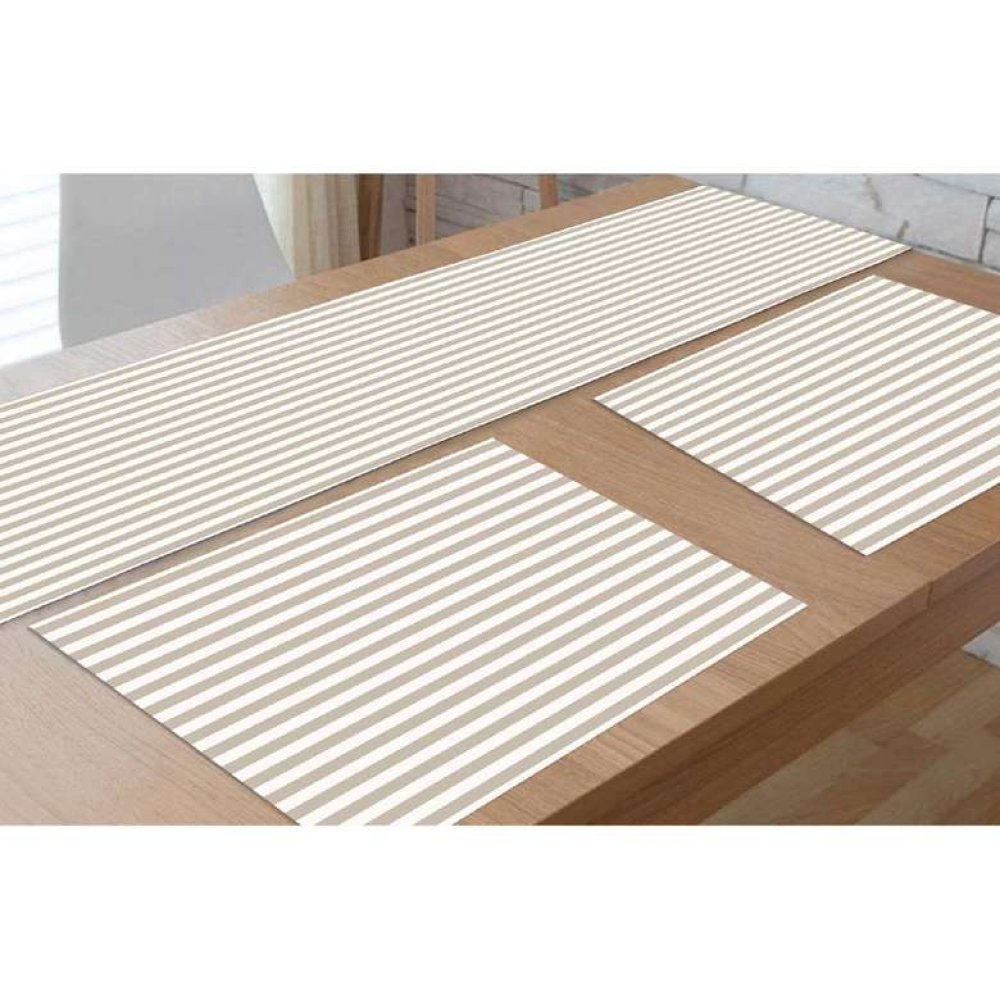 Keten Görünümlü Runner 35x135 Cm