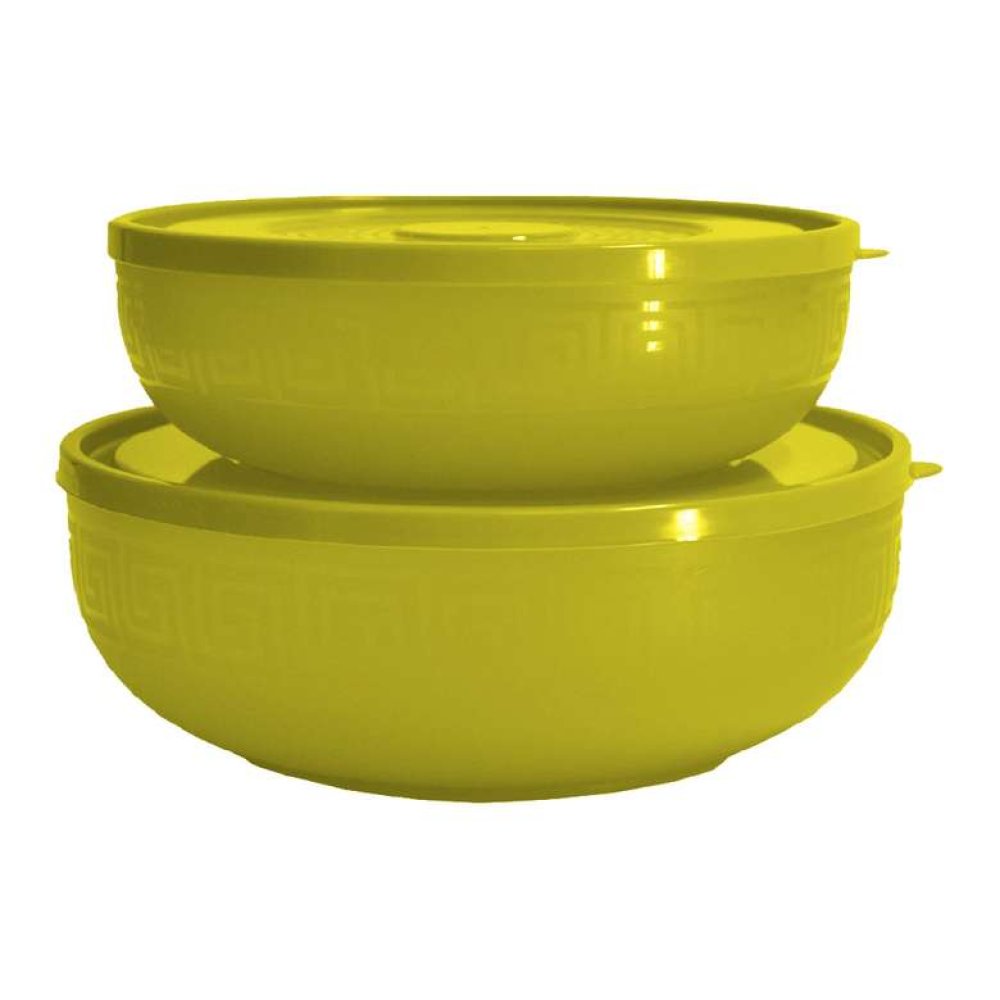 Antik Kase 2'Li Set Sarı