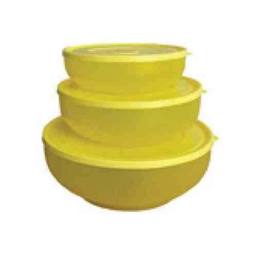 Antik Kase Seti 3'lü Sarı