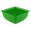 Hobbylife Plastik Çukur Tabak Kare Yeşil