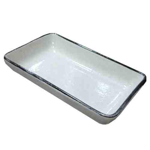 Karin Desenli Sunum Tabak - Siyah