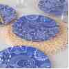 Keramika Blue Clove Servis Tabağı 26 Cm 6 Adet
