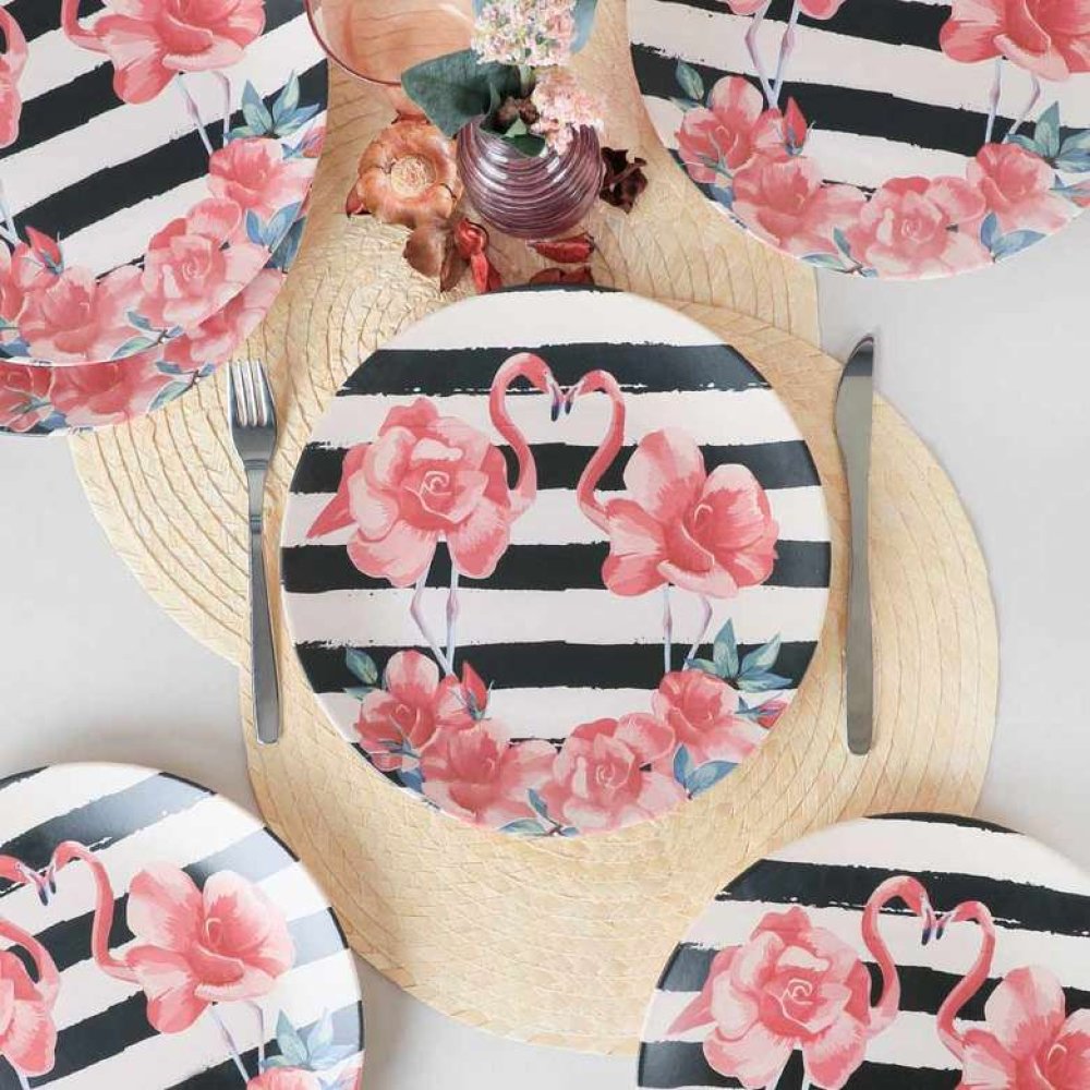 Keramika Flamingo Servis Tabağı 6 Adet