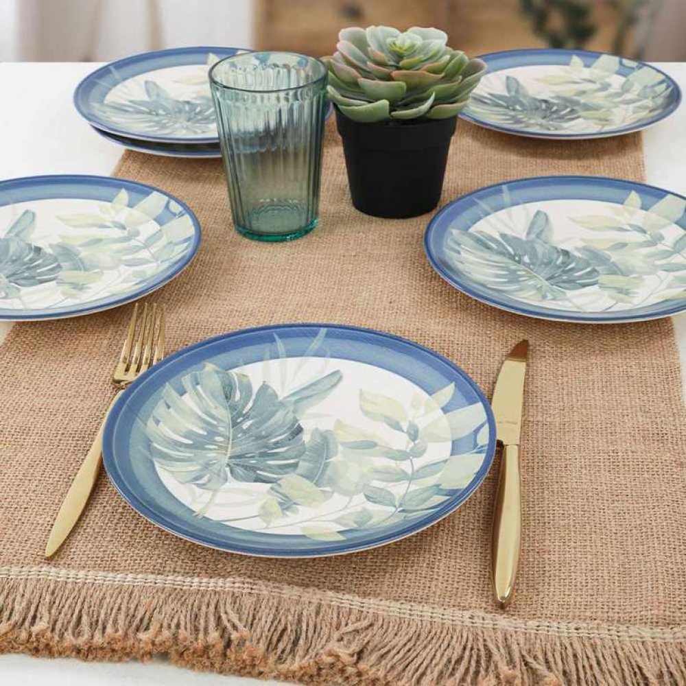 Keramika Greeny Pasta Tabağı 20 Cm 6 Adet