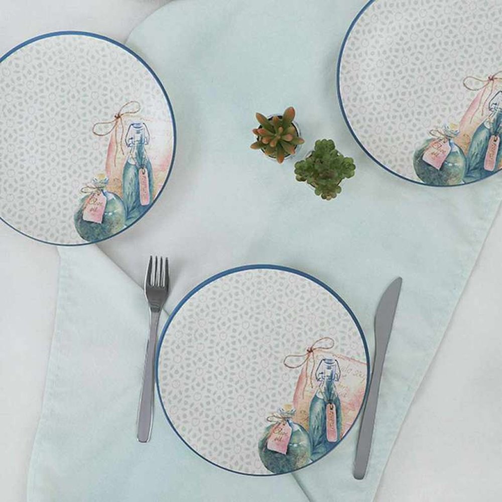 Keramika Lina Still Pasta Tabağı 20 Cm 6 Adet