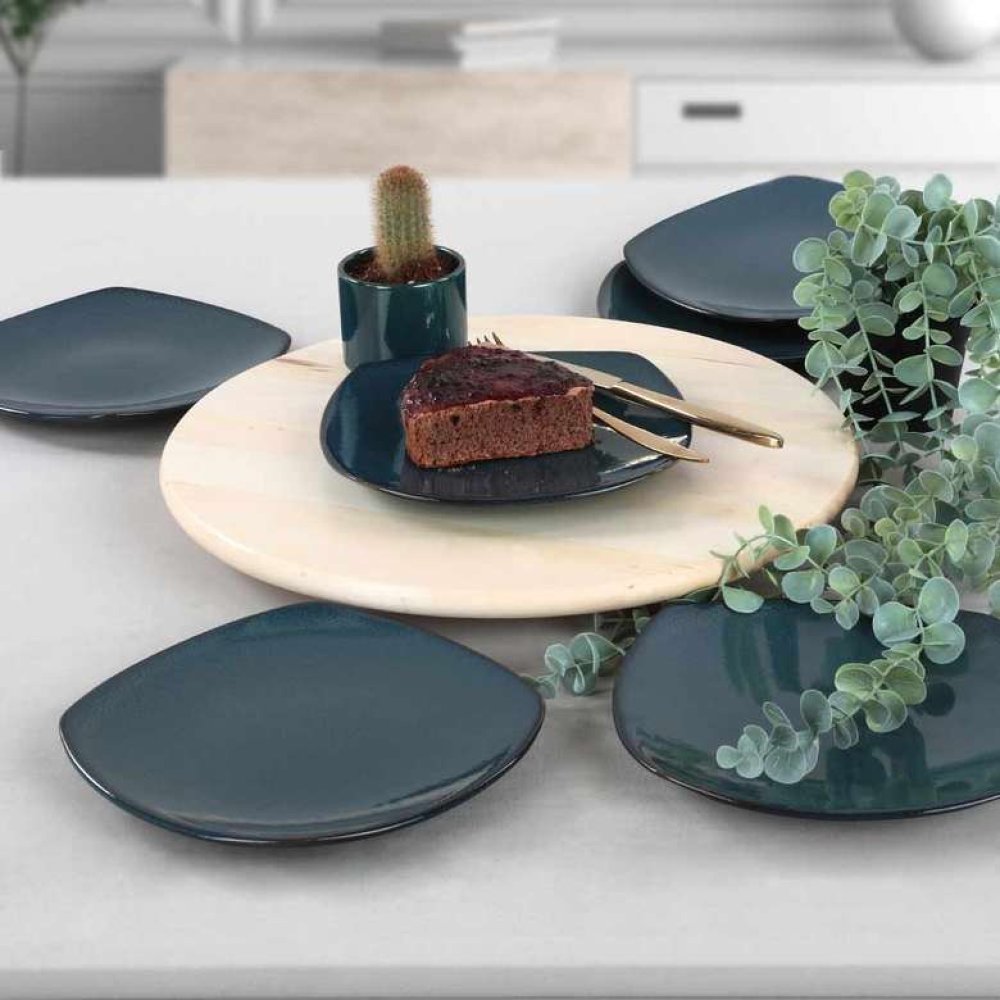 Keramika Safir Pasta Tabağı 22 cm 6 adet