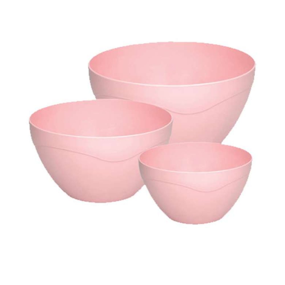 Yuvarlak Kase Set - Pembe