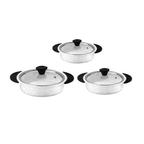 Aksu Sahan Seti 3'Lü Beyaz - Beyaz