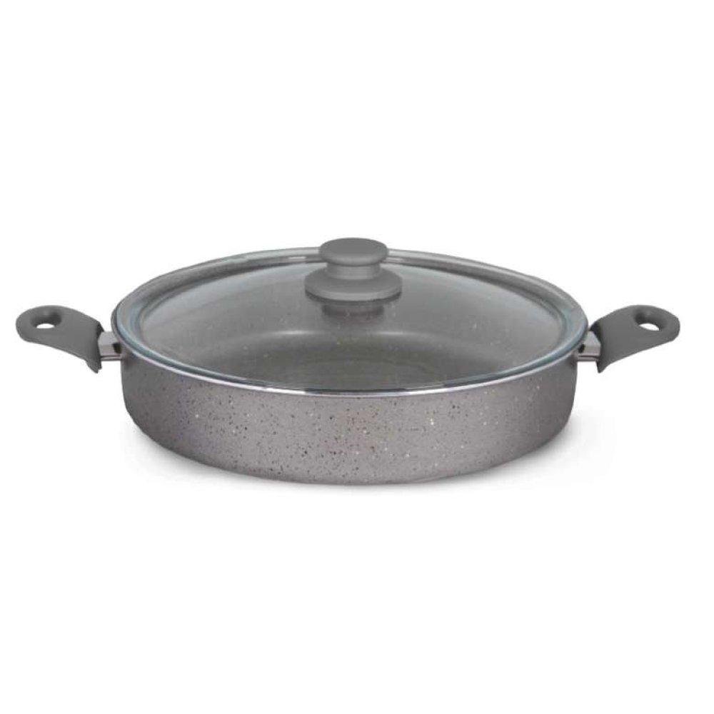 Karnıyarık Tenceresi 30 Cm Gri