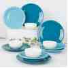 Keramika Ege Degrade Mavi Yemek Takımı 12 Parça 4 Kişilik
