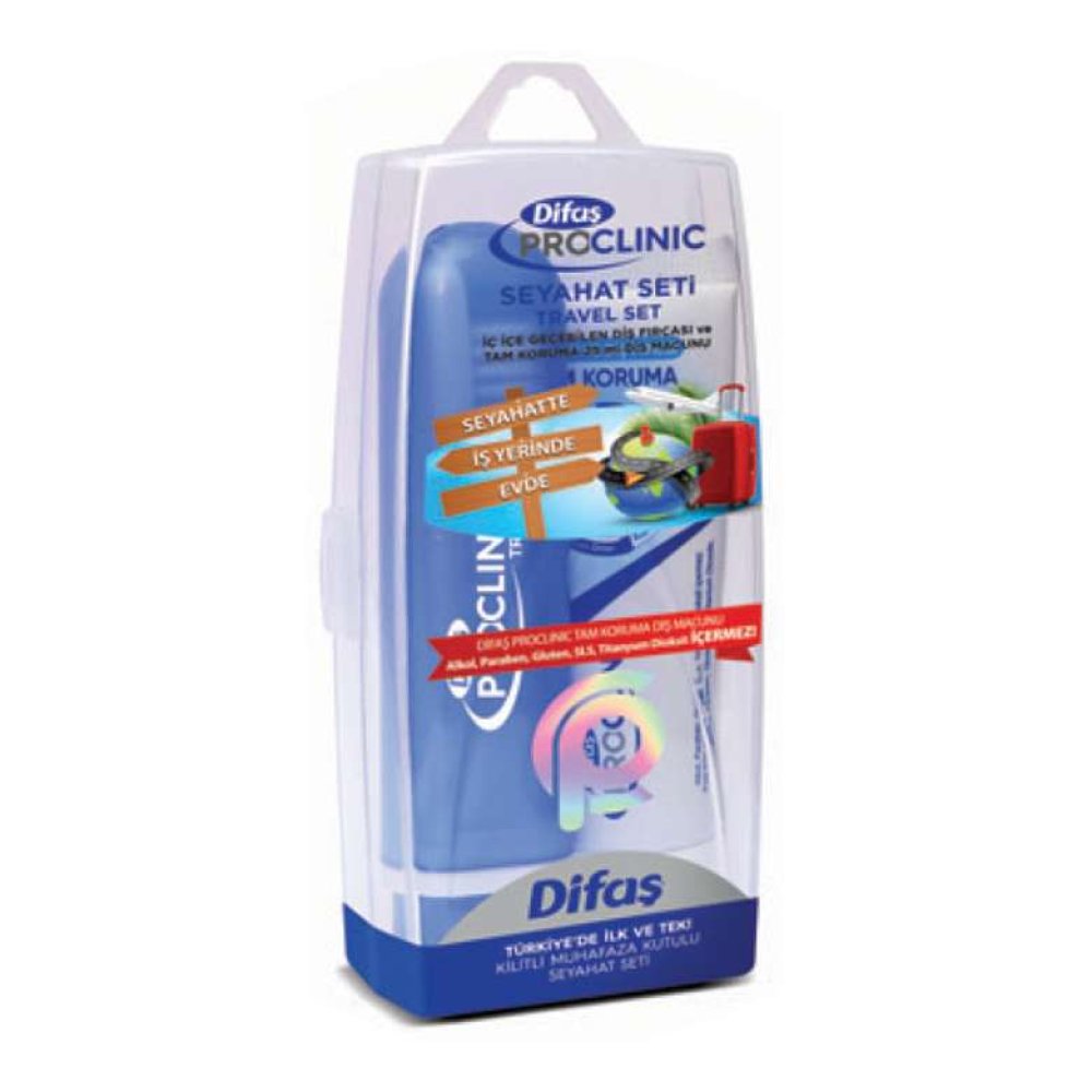 Difaş Seyahat Seti Mavi