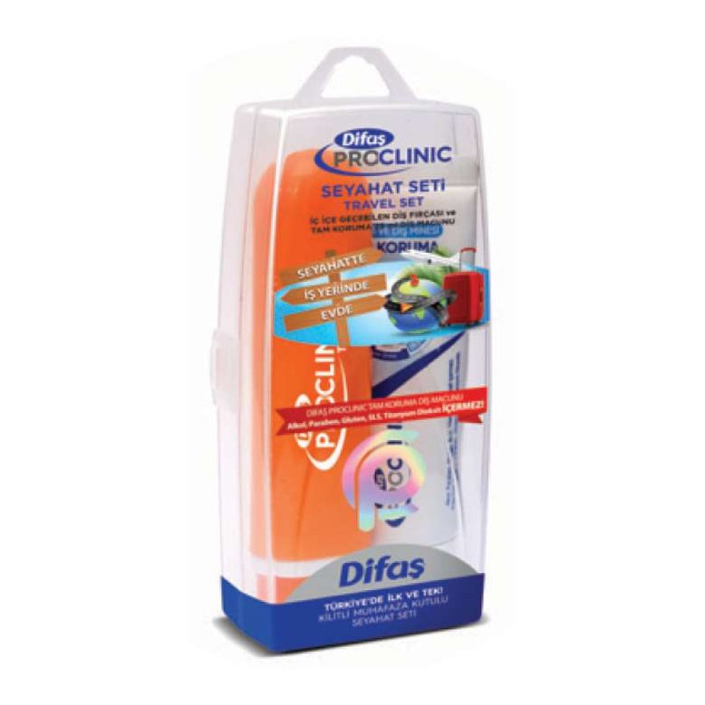 Difaş Seyahat Seti Turuncu