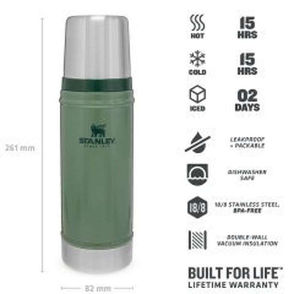 Stanley Klasik Model Termos 470 ml Yeşil