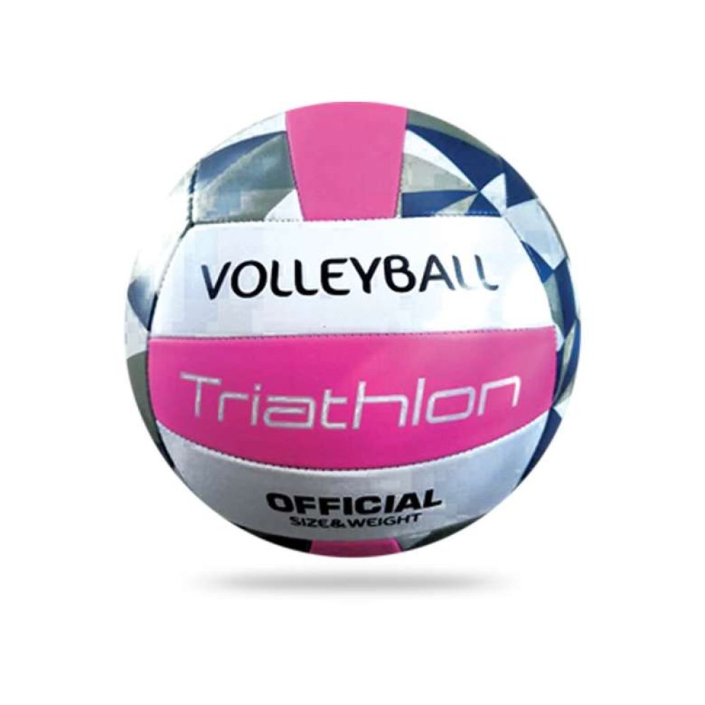 Voleybol Topu Beyaz Pembe