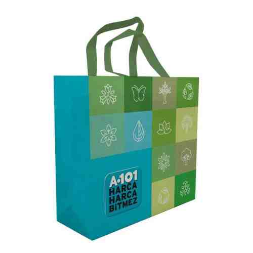 Alışveriş Çantası 40x39x15 Cm Mavi