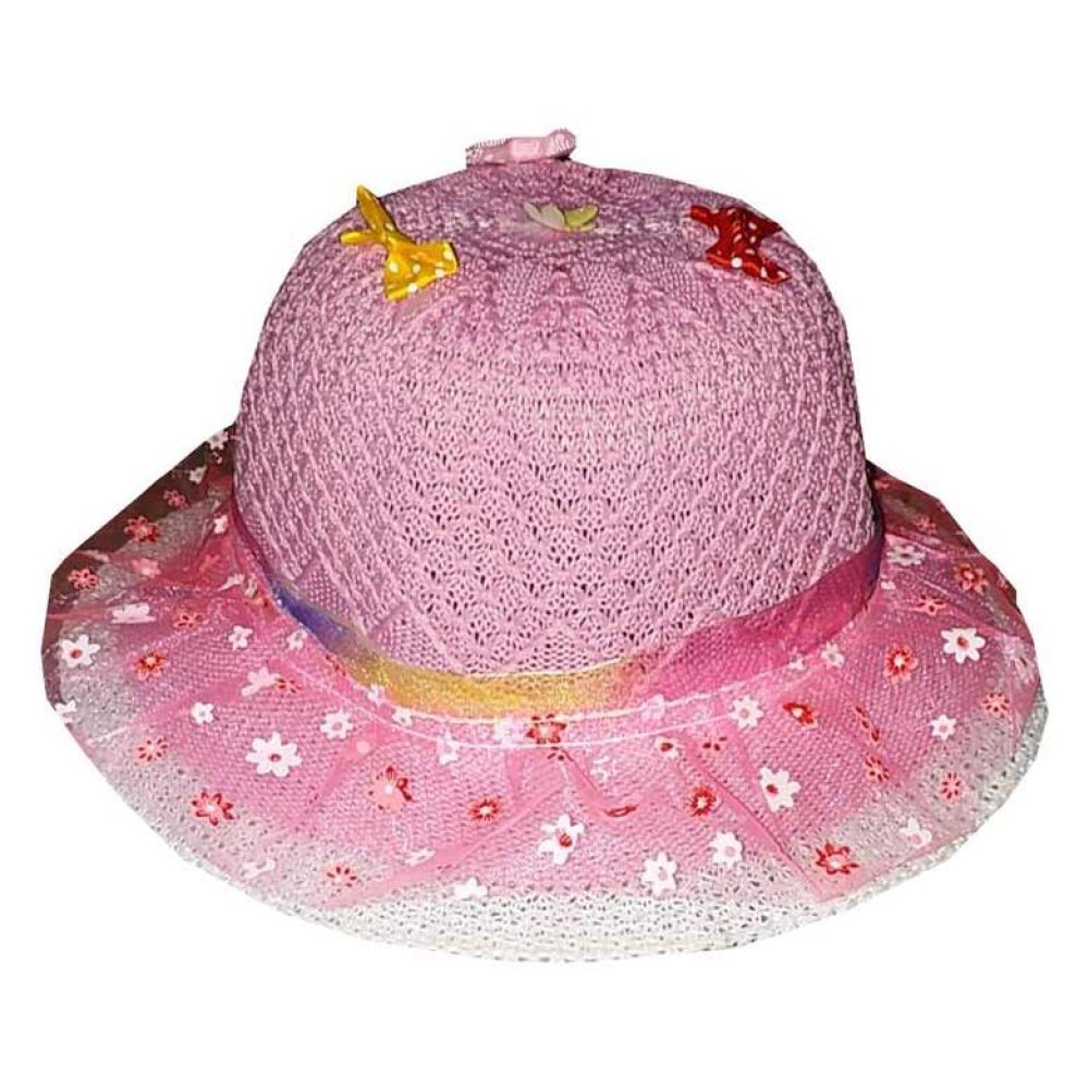 Çocuk Merserize Şapka Pudra