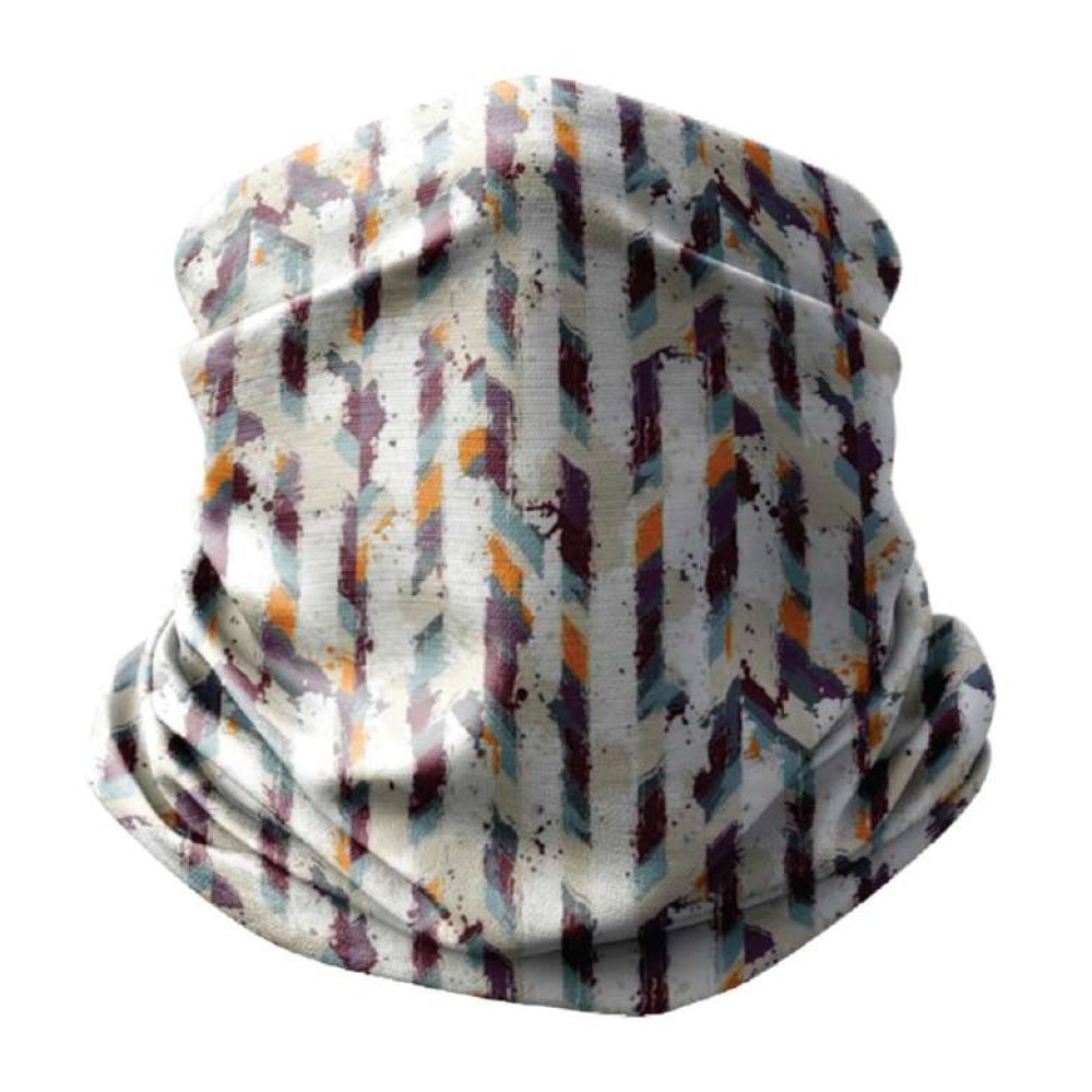 Bandana/Boyunluk Beyaz Mor