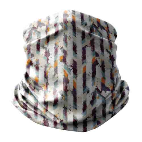 Bandana/Boyunluk Beyaz Mor