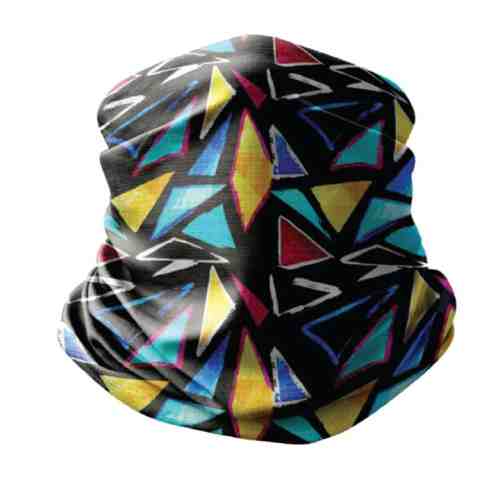 Bandana/Boyunluk Siyah Sarı