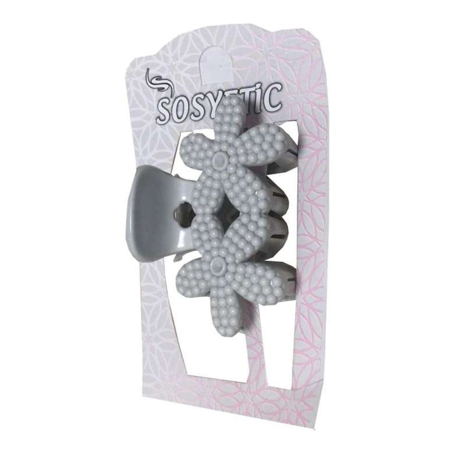 Kadife ve Mandal Toka Gri