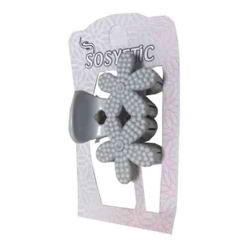 Kadife ve Mandal Toka Gri