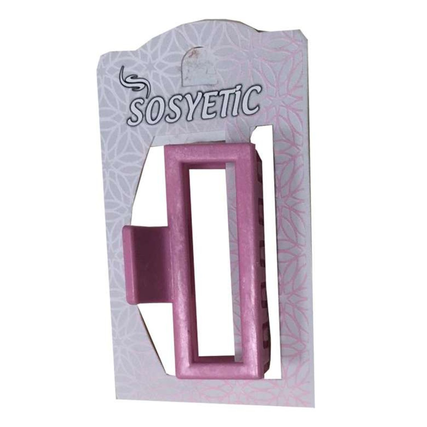 Kadife ve Mandal Toka Pembe