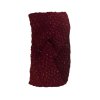 Kadın Kışlık Örgü Bandana Kırmızı Standart