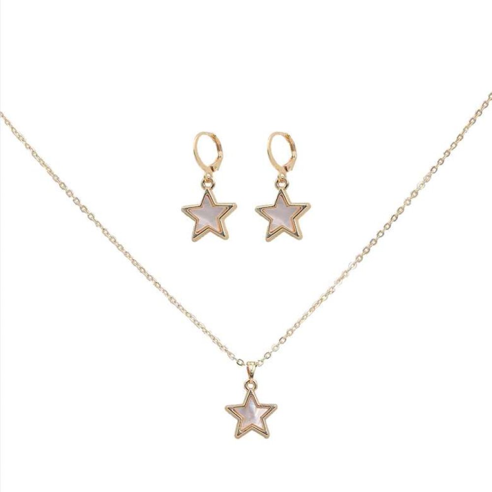 Kolye Ve Küpe Set Çeşitleri Beyaz