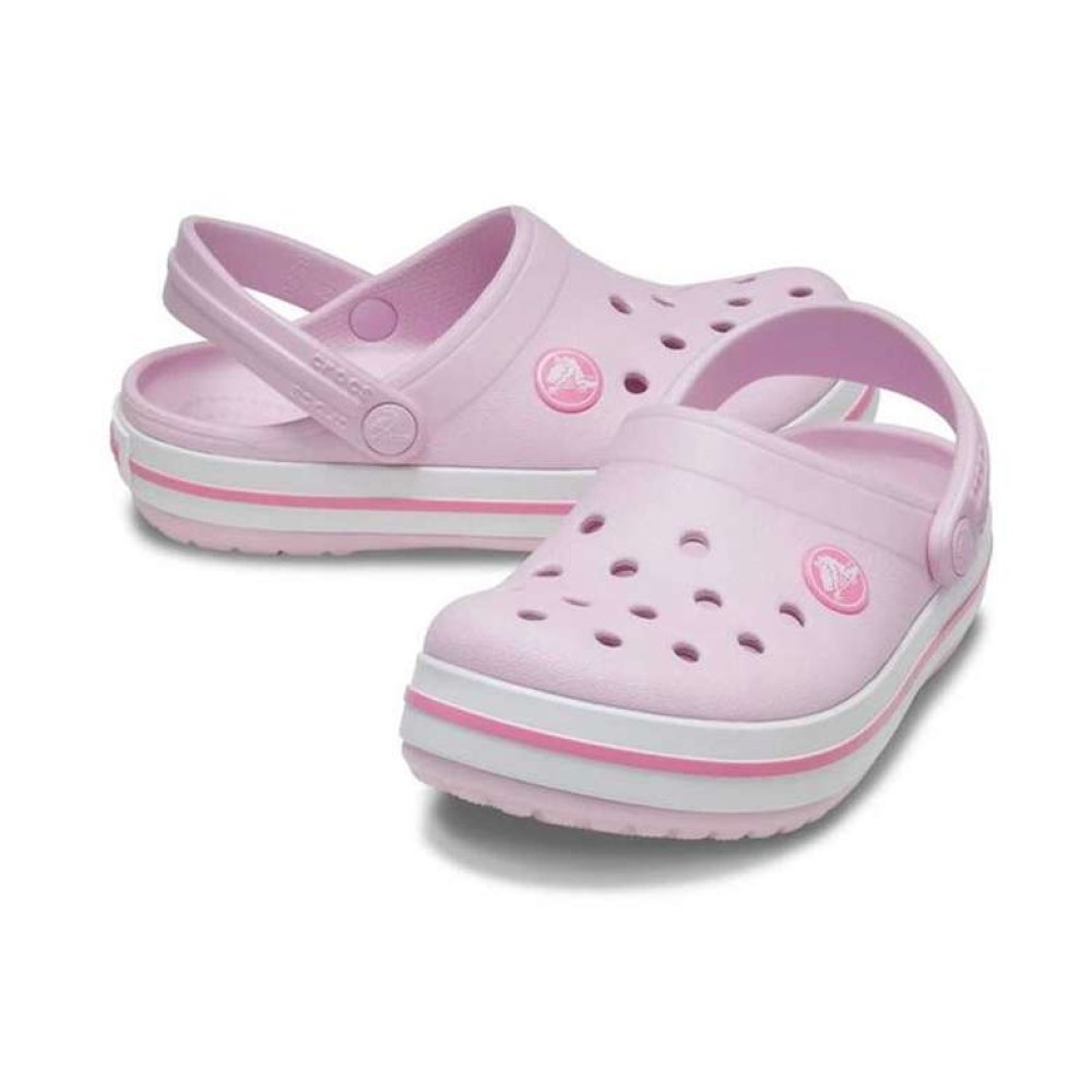 Crocs Çocuk Terlik Pembe Beyaz