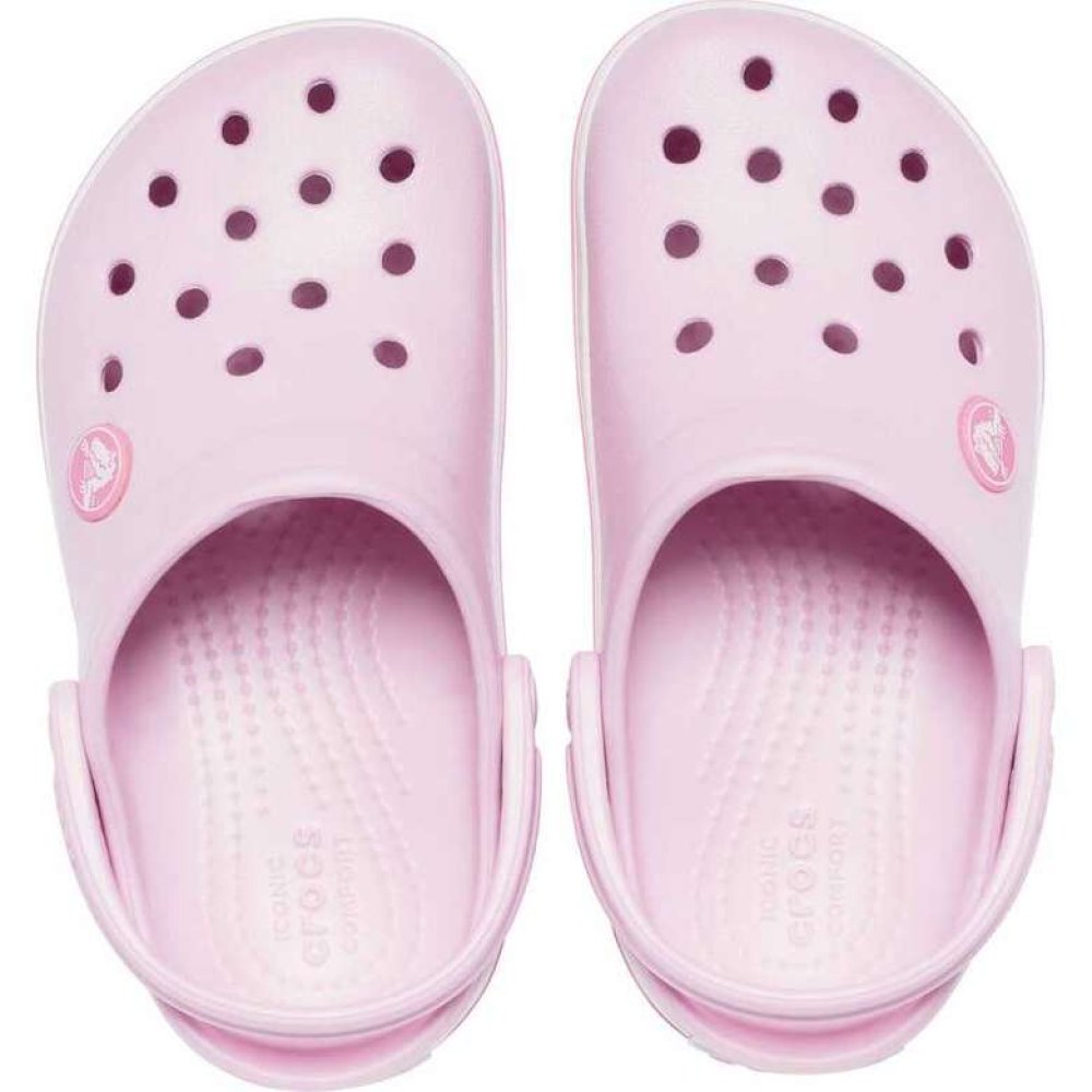 Crocs Çocuk Terlik Pembe Beyaz