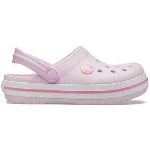 Crocs Çocuk Terlik - Pembe-Beyaz, 33-34