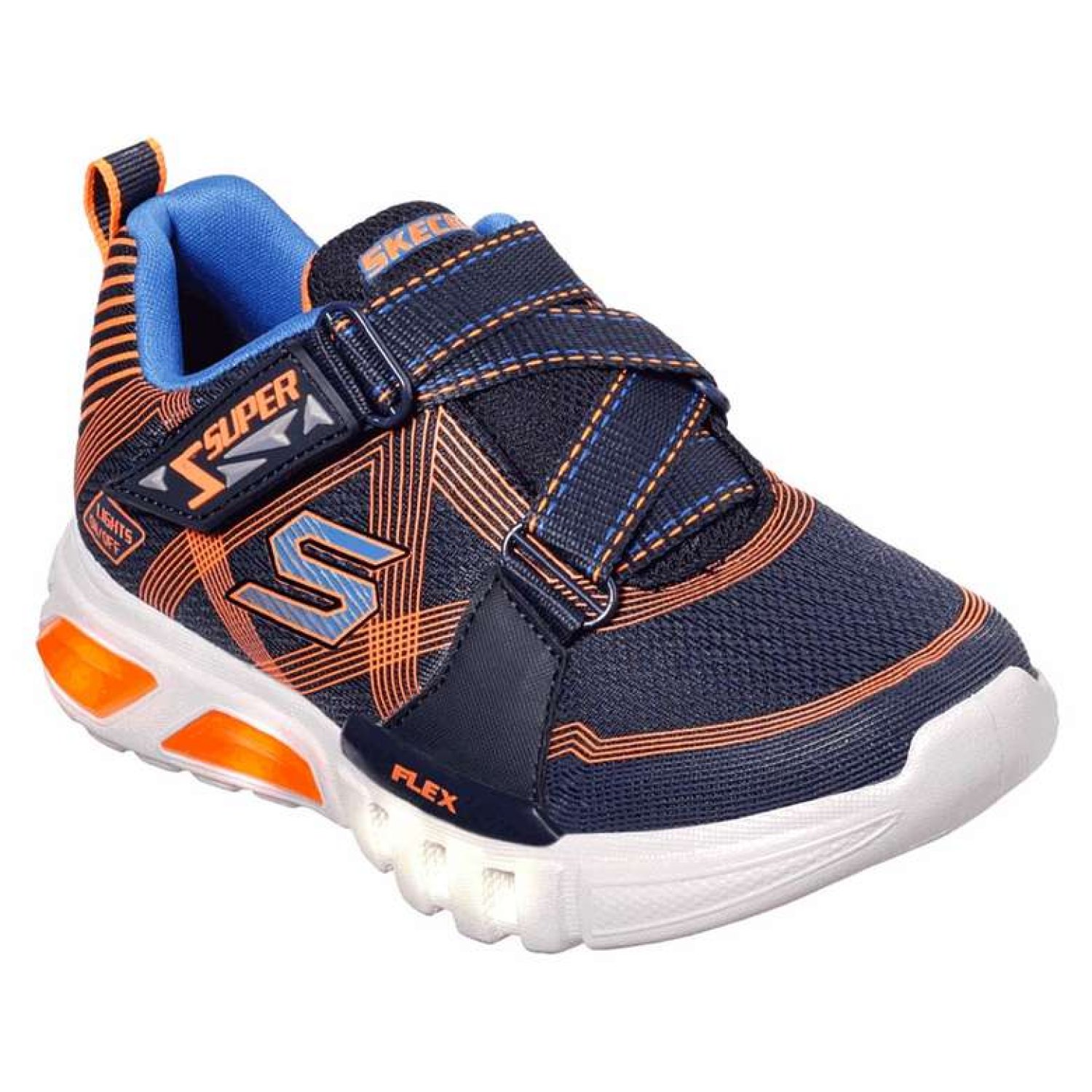 Skechers Çocuk Spor Ayakkabı Lacivert Turuncu