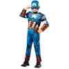 Kaptan Amerika Çocuk Kostümü Mavi