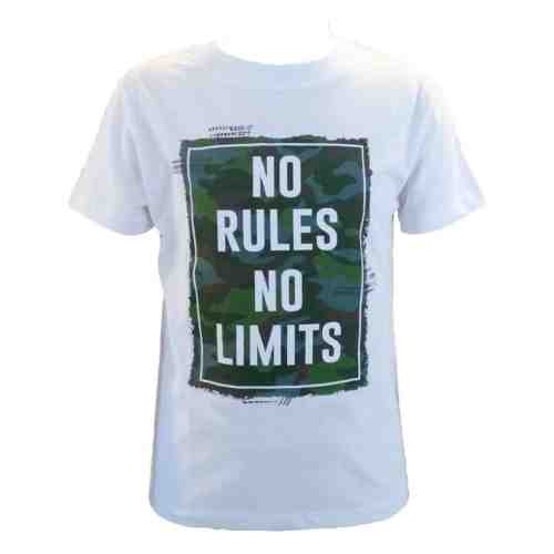 Erkek Çocuk Kısa Kollu T- Shirt Beyaz