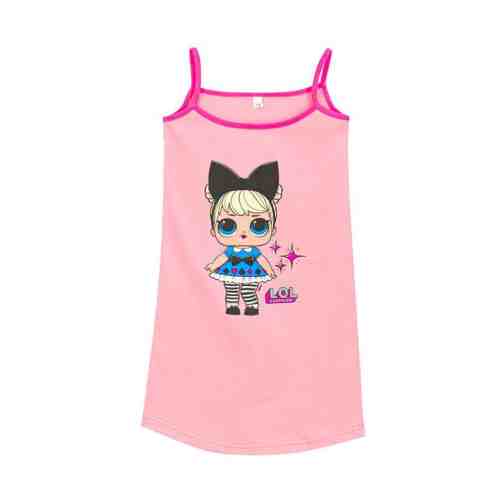 Kız Çocuk İp Askılı Elbise Pembe