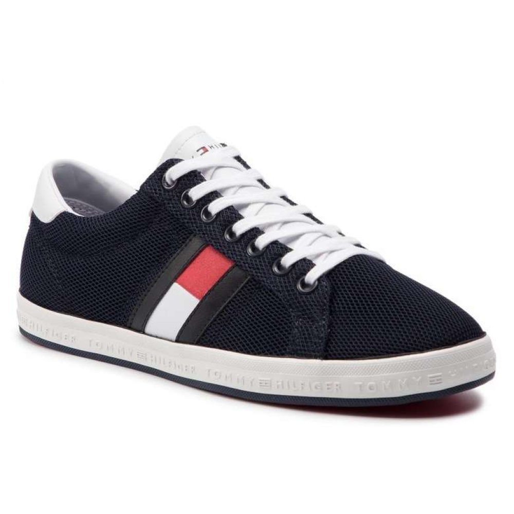 Tommy Hilfiger FM0FM02202-403 Erkek Ayakkabı Lacivert