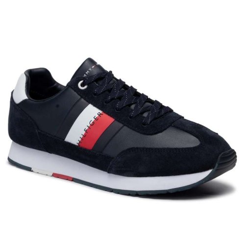 Tommy Hilfiger FM0FM02380-403 Erkek Ayakkabı Lacivert