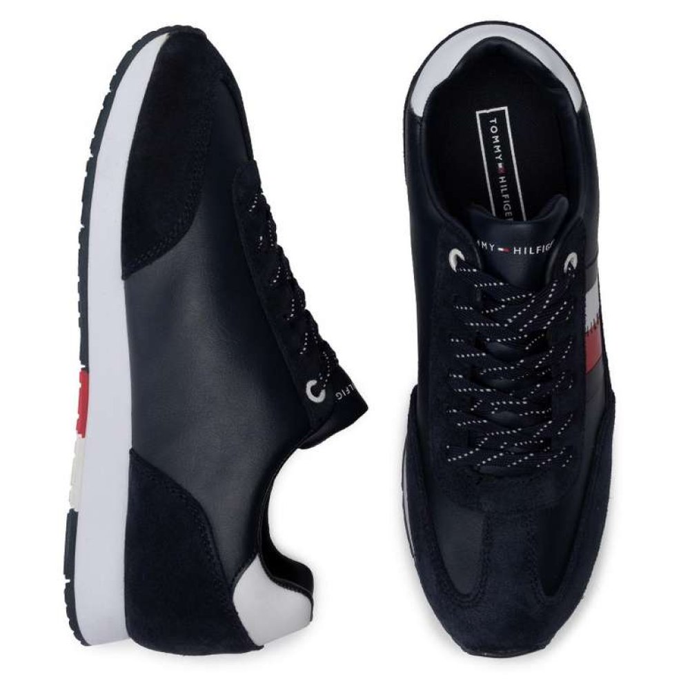 Tommy Hilfiger FM0FM02380-403 Erkek Ayakkabı Lacivert